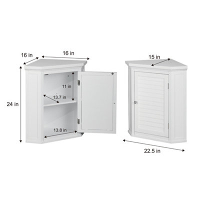 Small corner wall cabinet sale