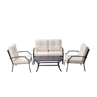 Patio conversation sets metal new arrivals