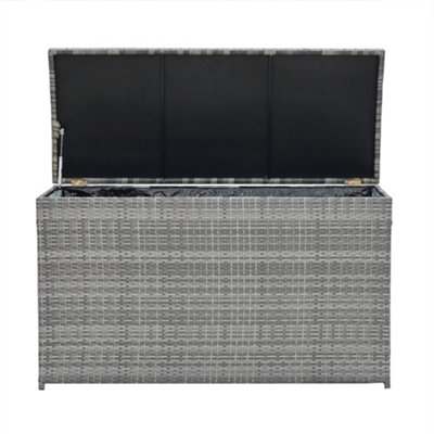 Teamson Home Outdoor Garden X-Large Storage Box Unit, 700L Storage ...