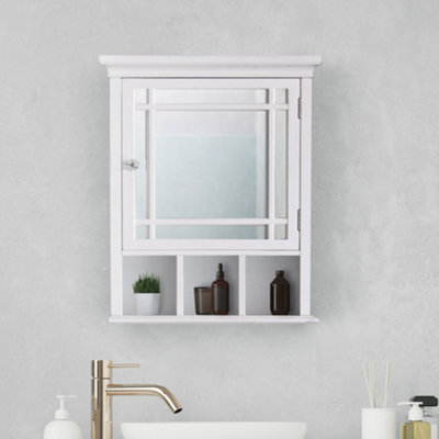 Decorative medicine cabinet deals mirror