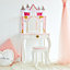 Teamson Kids Dreamland Castle 2-pc. Wooden Vanity Play Set, Pink/White