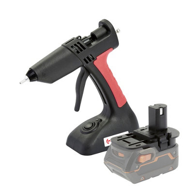 Tec 308-12-RIG: Cordless 12mm Glue Gun with Ridgid Adapter | DIY at B&Q