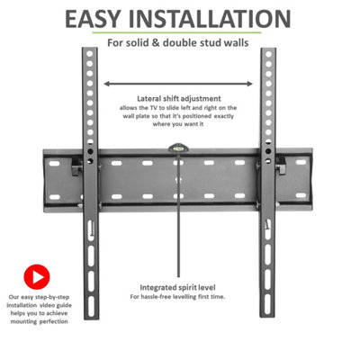 Tech Art Tilt TV Wall Mount Bracket 32" to 55" - 5