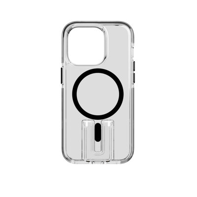 Tech21 EvoCrystal Kick w/MagSafe for iPhone 14 Pro Clr/Blk