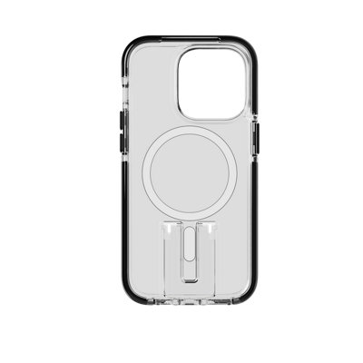 Tech21 EvoCrystal Kick w/MagSafe for iPhone 14 Pro Clr/Blk