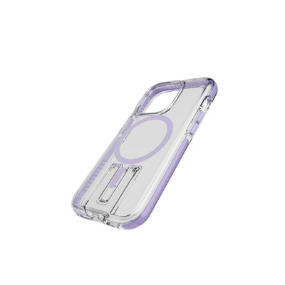 Tech21 EvoCrystal Kick w/MagSafe for iPhone 14 Pro Lilac - 3