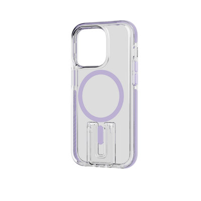 Tech21 EvoCrystal Kick w/MagSafe for iPhone 14 Pro Lilac - 5