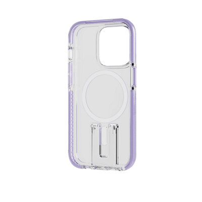 Tech21 EvoCrystal Kick w/MagSafe for iPhone 14 Pro Lilac - 6