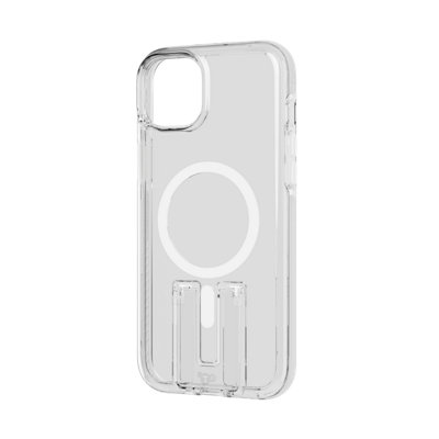 Tech21 EvoCrystal Kick w/MagSafe for iPhone 15 Plus White - 4