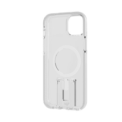 Tech21 EvoCrystal Kick w/MagSafe for iPhone 15 Plus White - 5
