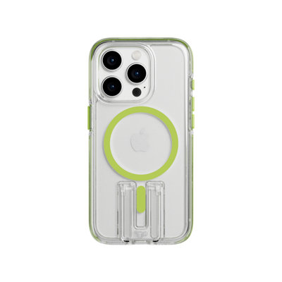 Tech21 EvoCrystal Kick w/MagSafe for iPhone15 Pro Lime