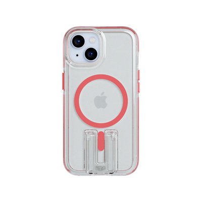 Tech21 EvoCrystal Kick w/MagSafe foriPhone 15 Coral
