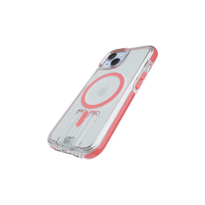 Tech21 EvoCrystal Kick w/MagSafe foriPhone 15 Coral - 3