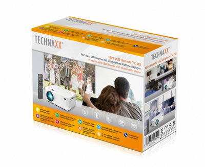 Technaxx Mini LED Beamer Projector 4781 TX-113