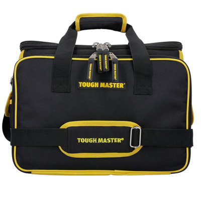 Technicians Tool Bag Heavy Duty with Multi Pockets Shoulder Strap ...