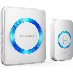 Tecknet Wireless Doorbell, TeckNet Waterproof Wireless Door Bell