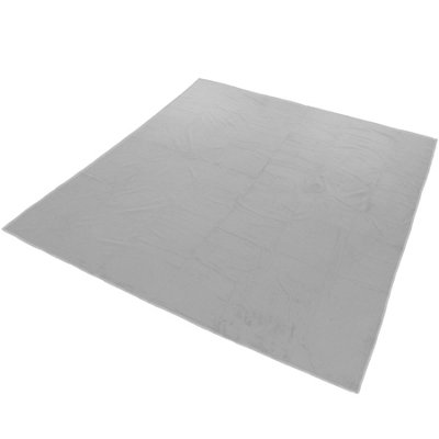 tectake 2 blankets polyester 220x240cm - blanket throw - grey