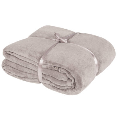 tectake 2 Blankets with sleeves - blanket snuggle blanket - 200 x 170 cm grey