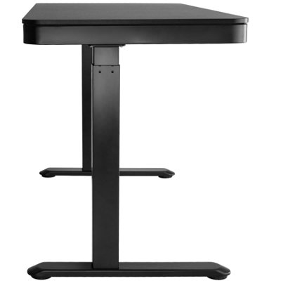 Computer Desk Canton w/ under desk shelves (120x60x75.5cm)