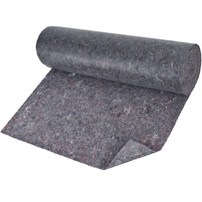 tectake Dust sheet 50 m² - carpet protector floor protector sheet - 220g/m²