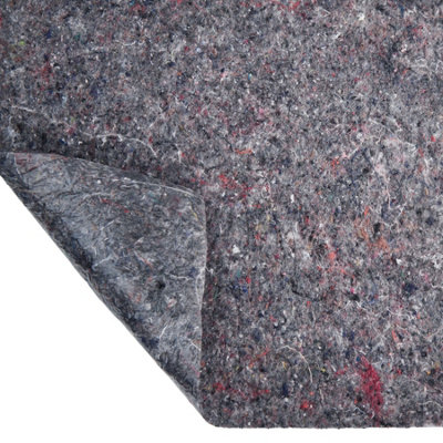 tectake Dust sheet 50 m² - carpet protector floor protector sheet - 220g/m² - 4