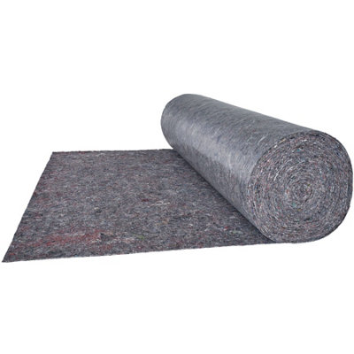 tectake Dust sheet 50 m² - carpet protector floor protector sheet - 220g/m² - 5
