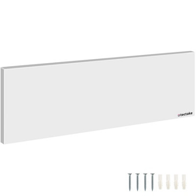 tectake Electric Radiator Incl. wall mount and stand - Infrared heater ...