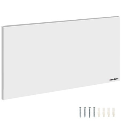 tectake Electric Radiator Incl. wall mount and stand - Infrared heater ...