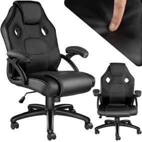 tectake Gaming chair - Racing Mike - office chair computer chair - black