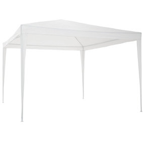 tectake Gazebo Klara 3x3m with UV Protection - Pavilion garden tent - white