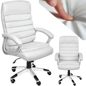 tectake Office chair Paul - desk chair computer chair - white