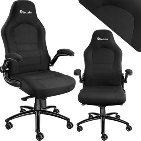 tectake Office chair Springsteen - gaming chair desk chair - black