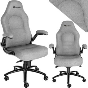 tectake Office chair Springsteen - gaming chair desk chair - grey