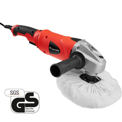 tectake Polishing machine rotary handle 1400W - polishing machine car polishing machine - 3