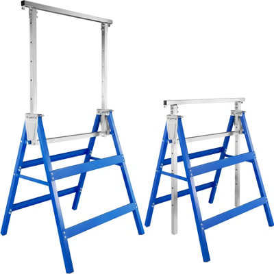 tectake Scaffolding trestle set 2 PCs. - trestle builders trestles ...