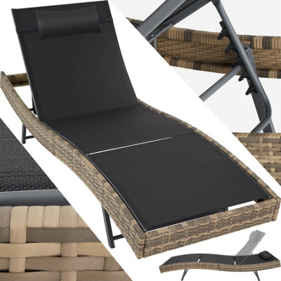 Tectake lounger sale