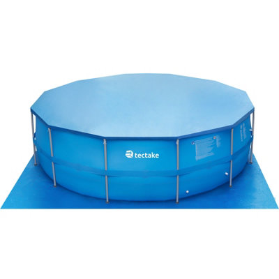 tectake Swimming pool Merina - paddling pool outdoor swimming pool - blue
