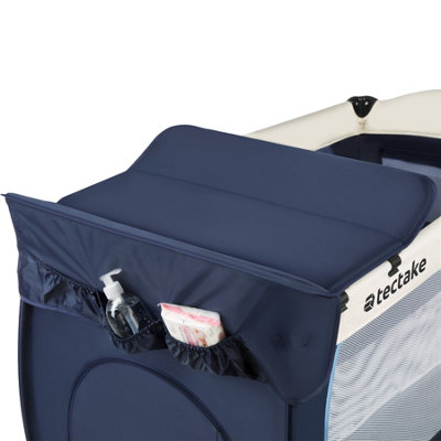 Tectake cheap travel cot