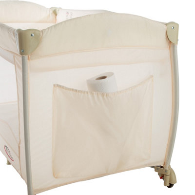 Tectake clearance travel cot