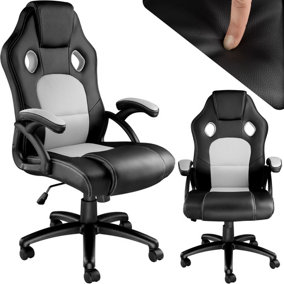 tectake Tyson Office Chair - gaming chair office chair - black/grey