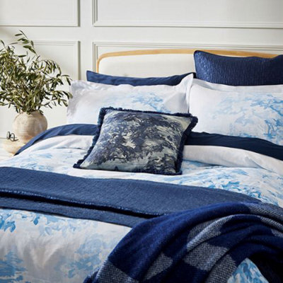 Ted Baker Landscape Toile Duvet Cover King Size Blue