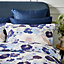 Ted Baker New Romantics Floral Oxford Pillowcase Blue