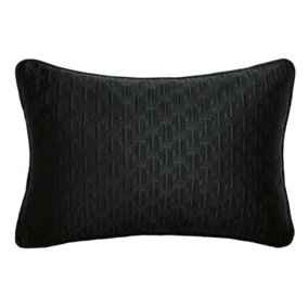 Ted Baker T Quilted Cushion 60x40cm Black