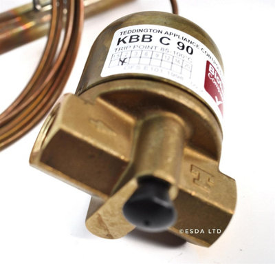 Teddington KBB 90 Degree Remote Fire Valve- 3 Metres
