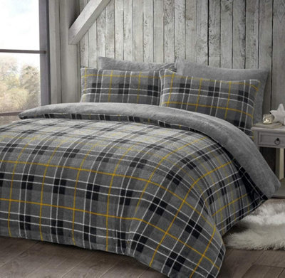 Cosy teddy cheap duvet set