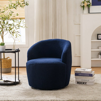 Black swivel barrel chair hotsell