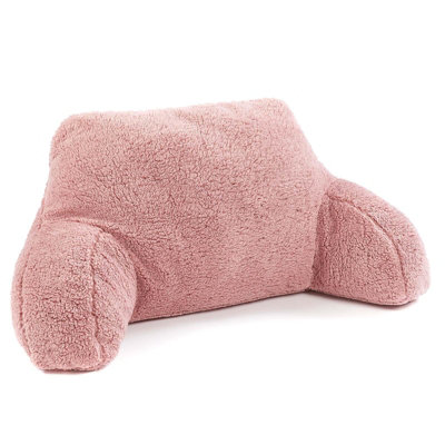 Plush bed rest pillow best sale