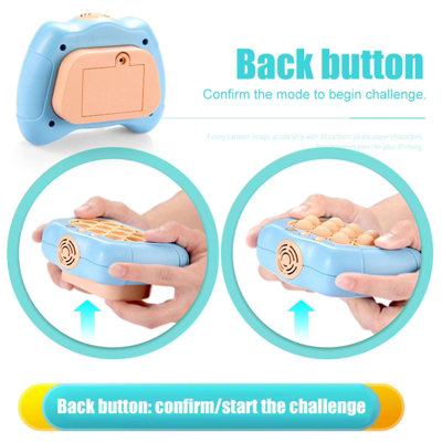 Teddy Quick Push Game Console - Handheld game