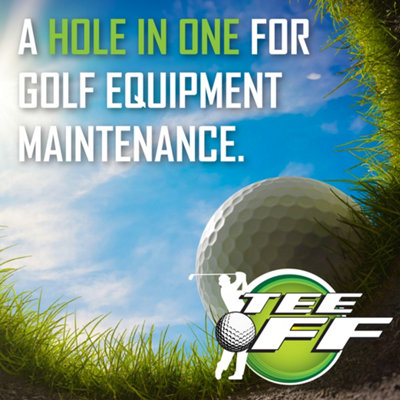 Tee Off Golf Club Cleaner - Use on Irons, Woods, Putters, Grips, Balls ...