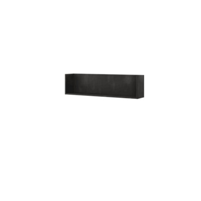 Teen Flex TF-13 Wall Shelf in Raw Steel - 1020mm x 190mm x 270mm - Sleek and Functional Storage Solution